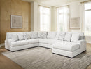 Misty-Lakes Sectional with Chaise - Furniture Center (NY)