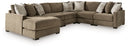 Camellia-Court Sectional with Chaise - Furniture Center (NY)
