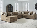 Camellia-Court Sectional with Chaise - Furniture Center (NY)