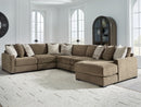 Camellia-Court Sectional with Chaise - Furniture Center (NY)