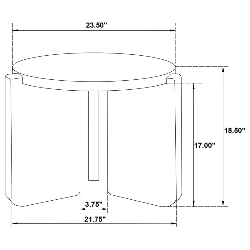 Cordova End & Side Table - Furniture Center (NY)