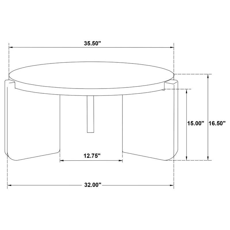 Cordova Coffee Table - Furniture Center (NY)