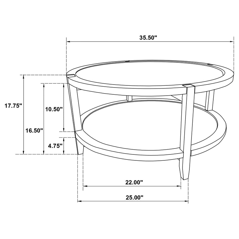 Camillo Coffee Table - Furniture Center (NY)