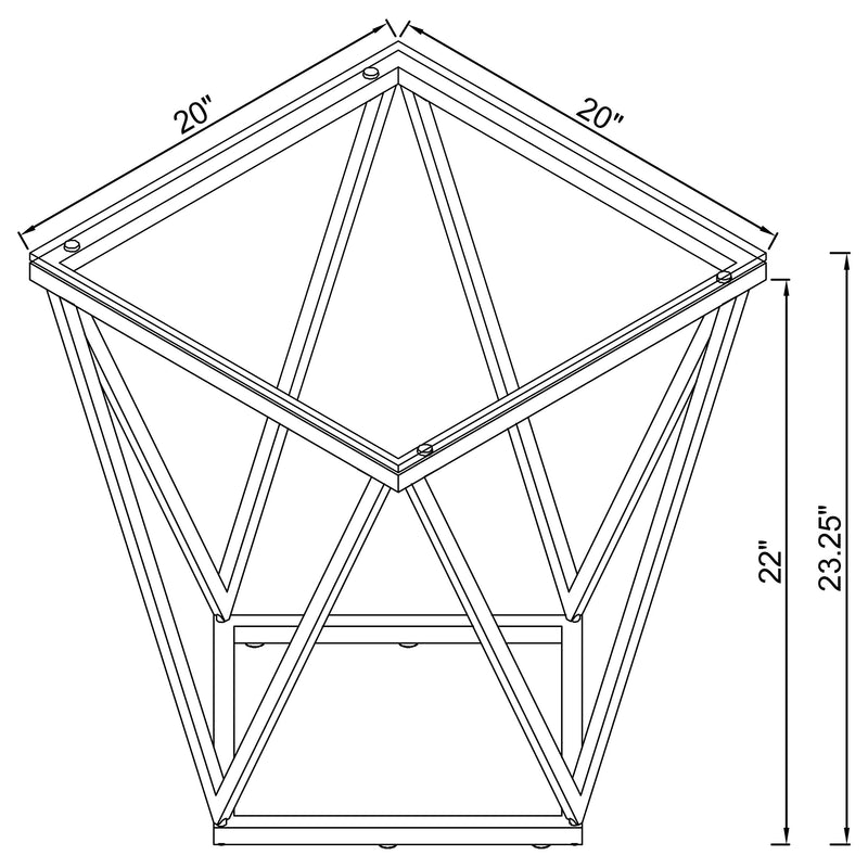 Brittania End & Side Table - Furniture Center (NY)