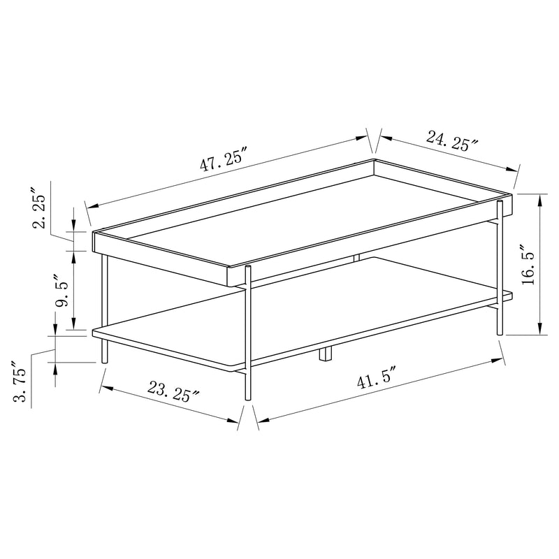 Fallon Coffee Table - Furniture Center (NY)