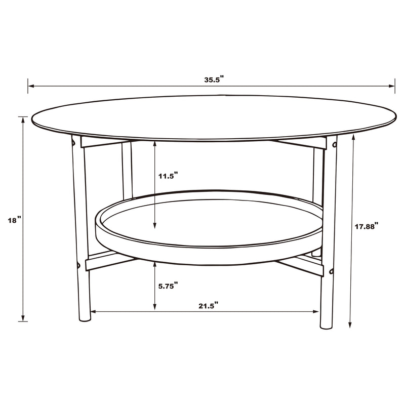 Delfin Coffee Table - Furniture Center (NY)
