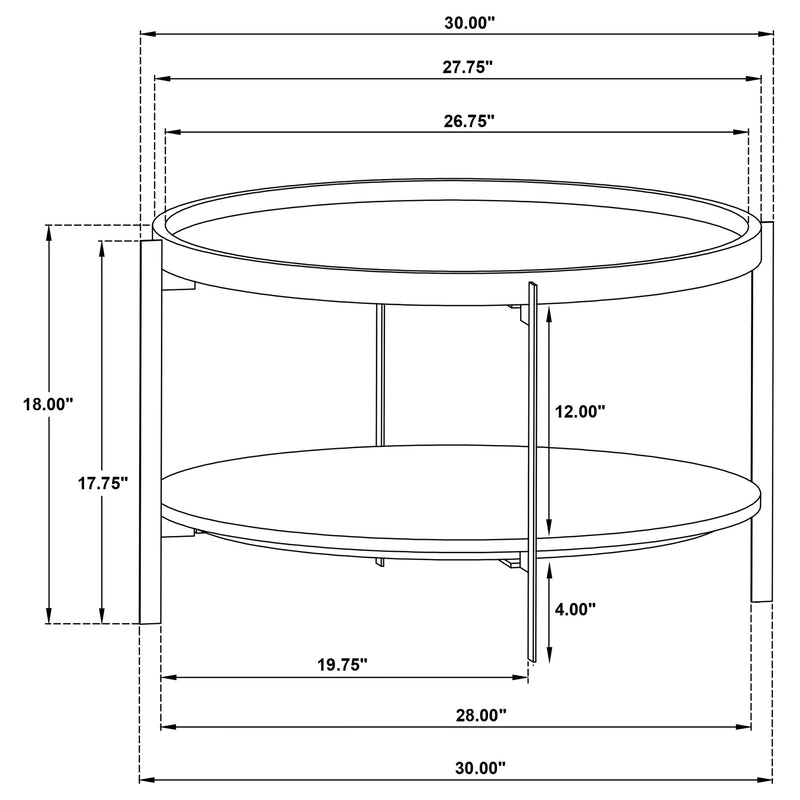Adhvik Coffee Table - Furniture Center (NY)