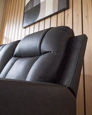 Mackmenville Reclining Loveseat with Console - Furniture Center (NY)