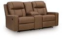 Mackmenville Reclining Loveseat with Console - Furniture Center (NY)