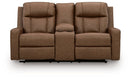 Mackmenville Reclining Loveseat with Console - Furniture Center (NY)