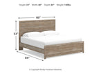 Gachester Panel Bed