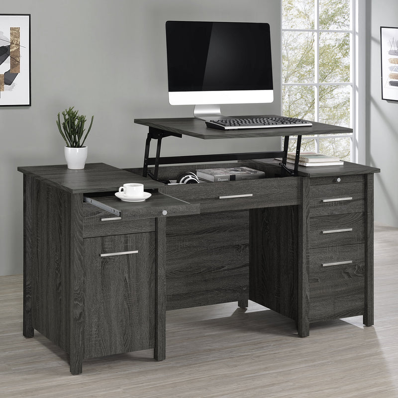 Dylan 4-drawer Lift Top Office Desk - Furniture Center (NY)