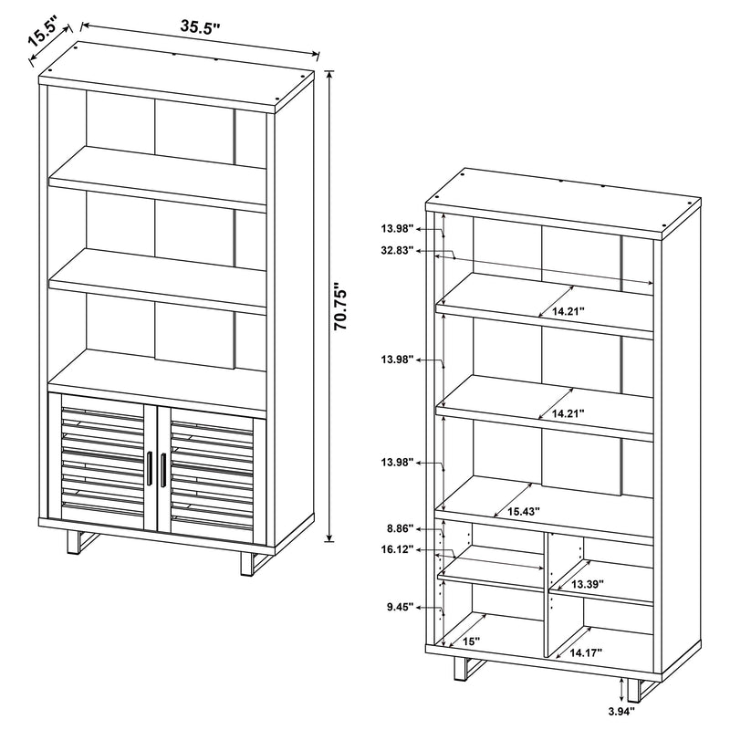 Maddox Bookshelf - Furniture Center (NY)