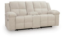 Orlen Reclining Loveseat with Console - Furniture Center (NY)