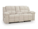Orlen Reclining Loveseat with Console - Furniture Center (NY)