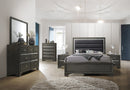 King Bed, 1 NS, Dresser Mirror & Chest