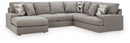 Lindon Sectional with Chaise - Furniture Center (NY)