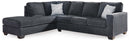 Altari Sectional with Chaise - Furniture Center (NY)
