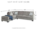 Altari Sectional with Chaise - Furniture Center (NY)