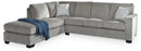 Altari Sectional with Chaise - Furniture Center (NY)