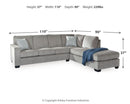 Altari Sectional with Chaise - Furniture Center (NY)