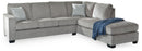 Altari Sectional with Chaise - Furniture Center (NY)