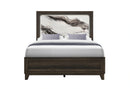 Harmony Brown Bed with LED