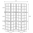 Iggy Four-Panel Room Divider