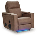 Lorrenton Power Glider Recliner with Audio System - Furniture Center (NY)