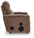Lorrenton Power Glider Recliner with Audio System - Furniture Center (NY)