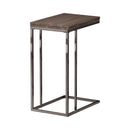 Pedro Expandable Top Accent Table Weathered Grey and Black - Furniture Center (NY)