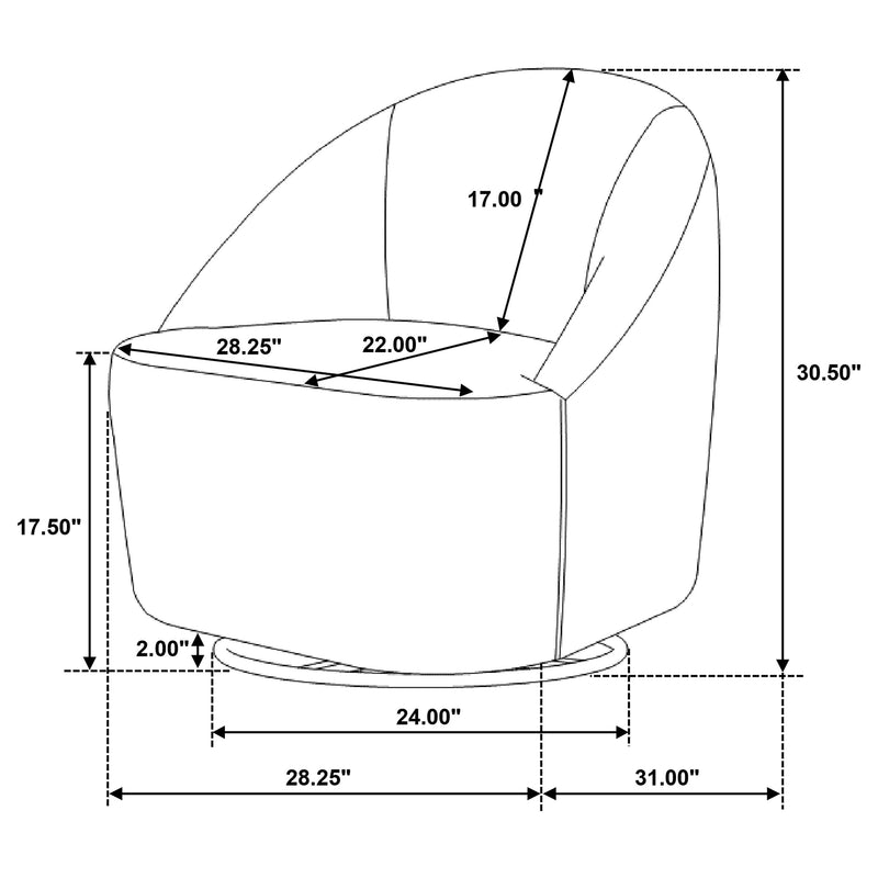 Leon Accent Chair - Furniture Center (NY)