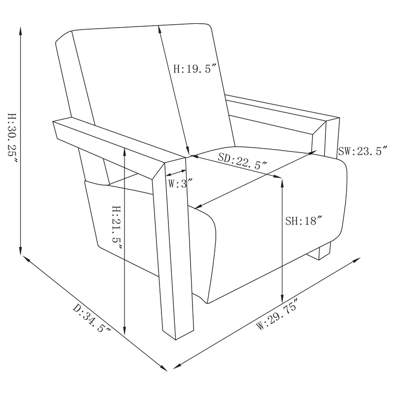 Fitzroy Accent Chair - Furniture Center (NY)