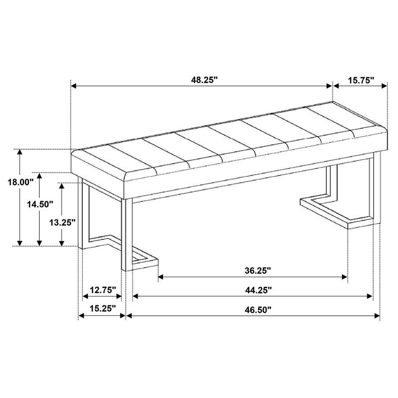 Mesa Bench - Furniture Center (NY)