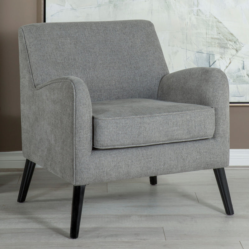 Charlie Upholstered Accent Chair with Reversible Seat Cushion - Furniture Center (NY)