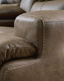 Beckley Place Power Reclining Loveseat with Console - Furniture Center (NY)
