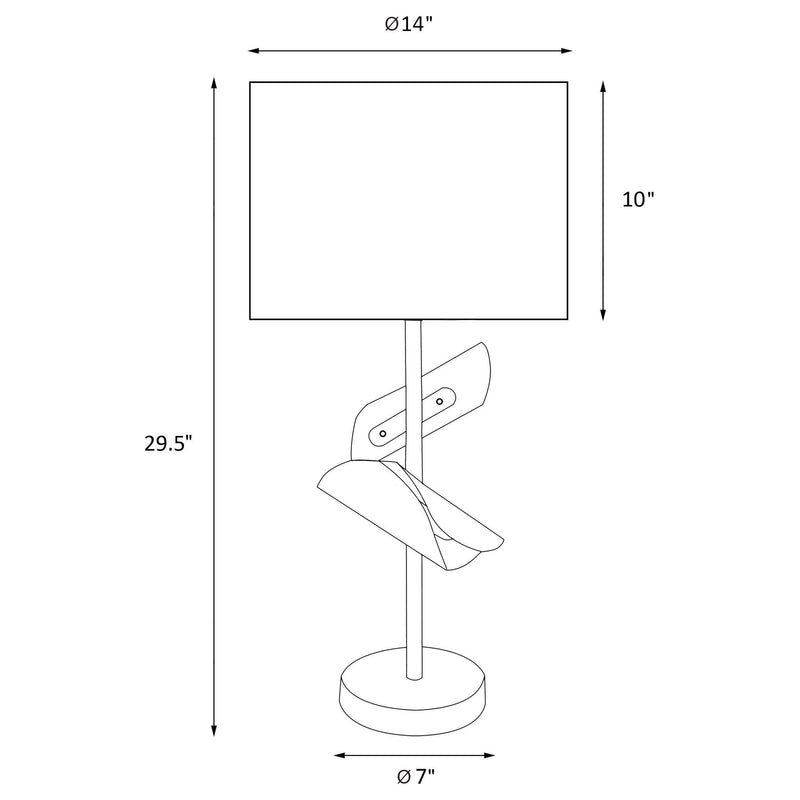 Kingsley Table Lamp - Furniture Center (NY)