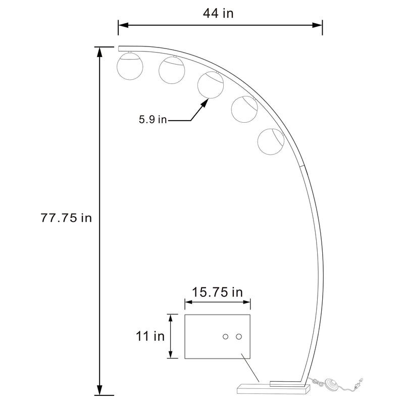 Cody Floor Lamp - Furniture Center (NY)