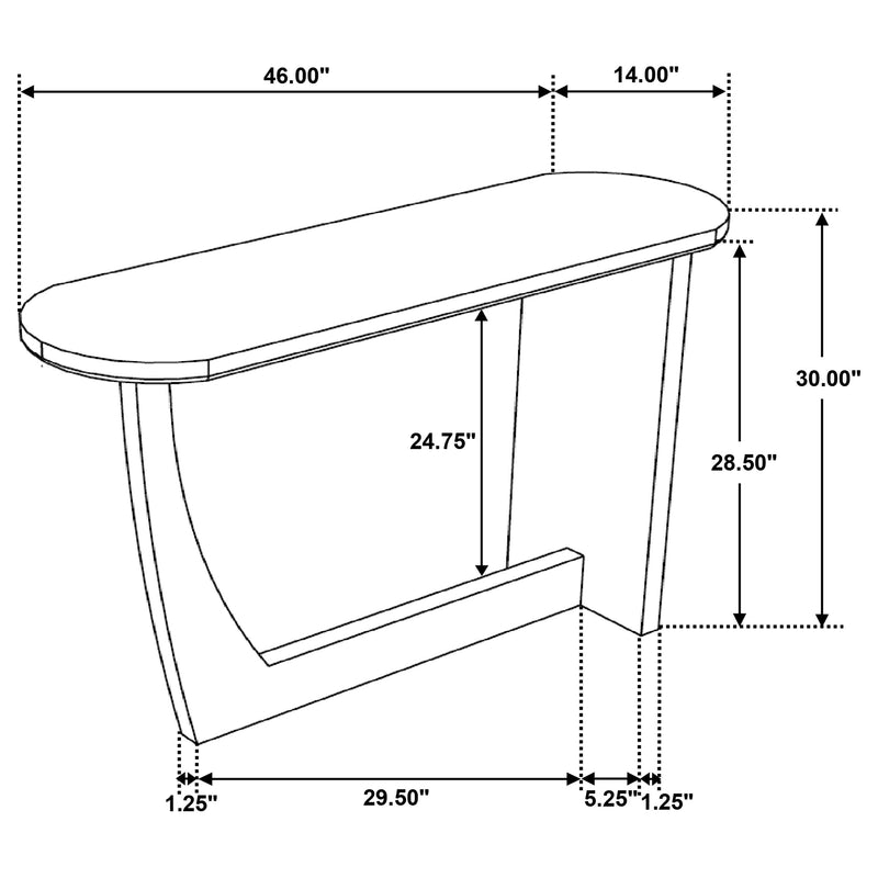 Fletcher Console Table - Furniture Center (NY)