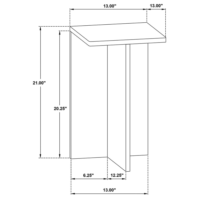 Bowdoin End & Side Table - Furniture Center (NY)