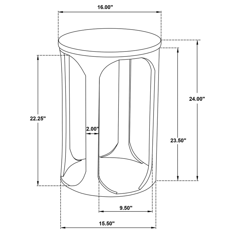 Berkeley End & Side Table - Furniture Center (NY)