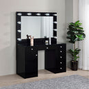 Acena Makeup Vanity Table with LED Mirror