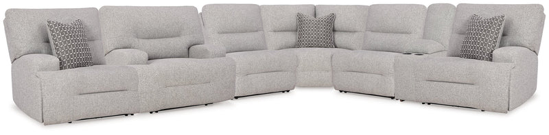 Acklen Place Power Reclining Sectional - Furniture Center (NY)