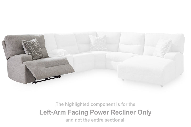 Acklen Place Power Reclining Sectional - Furniture Center (NY)