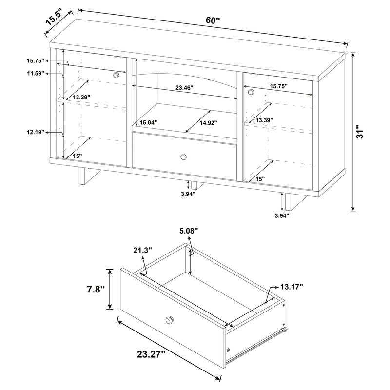 Dalton Accent Cabinet - Furniture Center (NY)