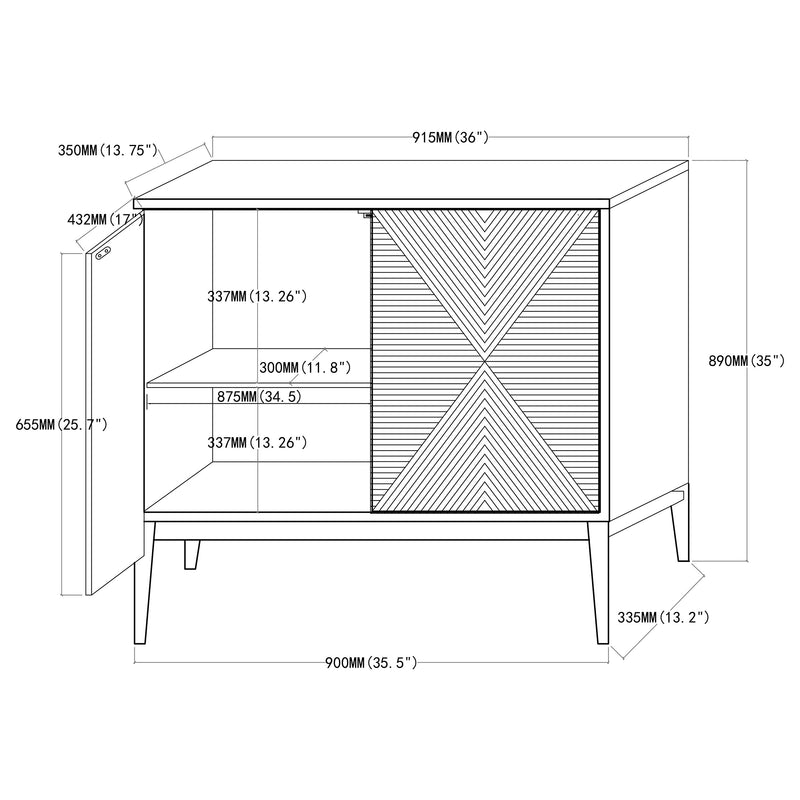 Gretchen Accent Cabinet - Furniture Center (NY)