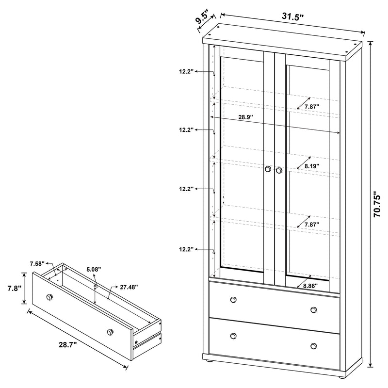 Hawthorne Accent Cabinet - Furniture Center (NY)