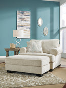 Monaghan Oversized Chair and Ottoman - Furniture Center (NY)