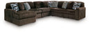 Midnight-Madness Sectional with Chaise - Furniture Center (NY)