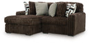 Midnight-Madness Sectional with Chaise - Furniture Center (NY)
